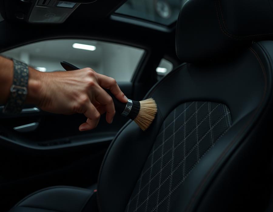 Interior detailing in progress